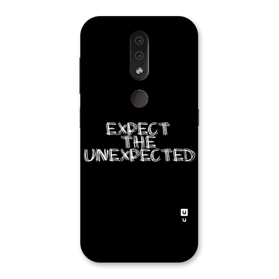 Expect The Unexpected Back Case for Nokia 4.2