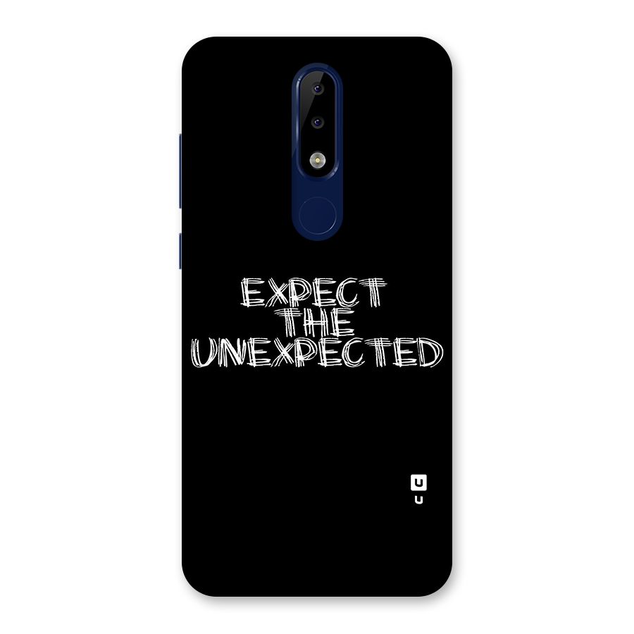 Expect The Unexpected Back Case for Nokia 5.1 Plus
