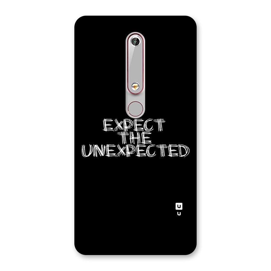 Expect The Unexpected Back Case for Nokia 6.1