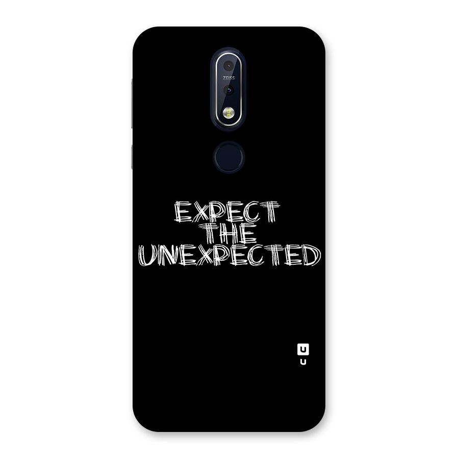 Expect The Unexpected Back Case for Nokia 7.1