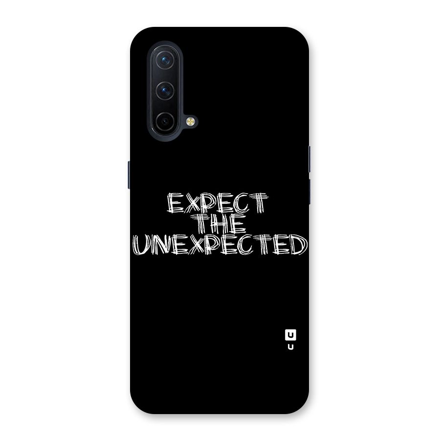 Expect The Unexpected Glass Back Case for OnePlus Nord CE 5G