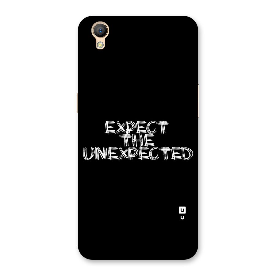 Expect The Unexpected Back Case for Oppo A37
