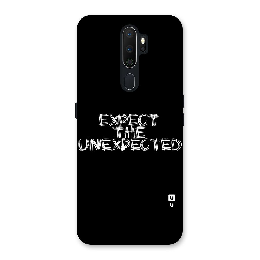 Expect The Unexpected Back Case for Oppo A5 (2020)