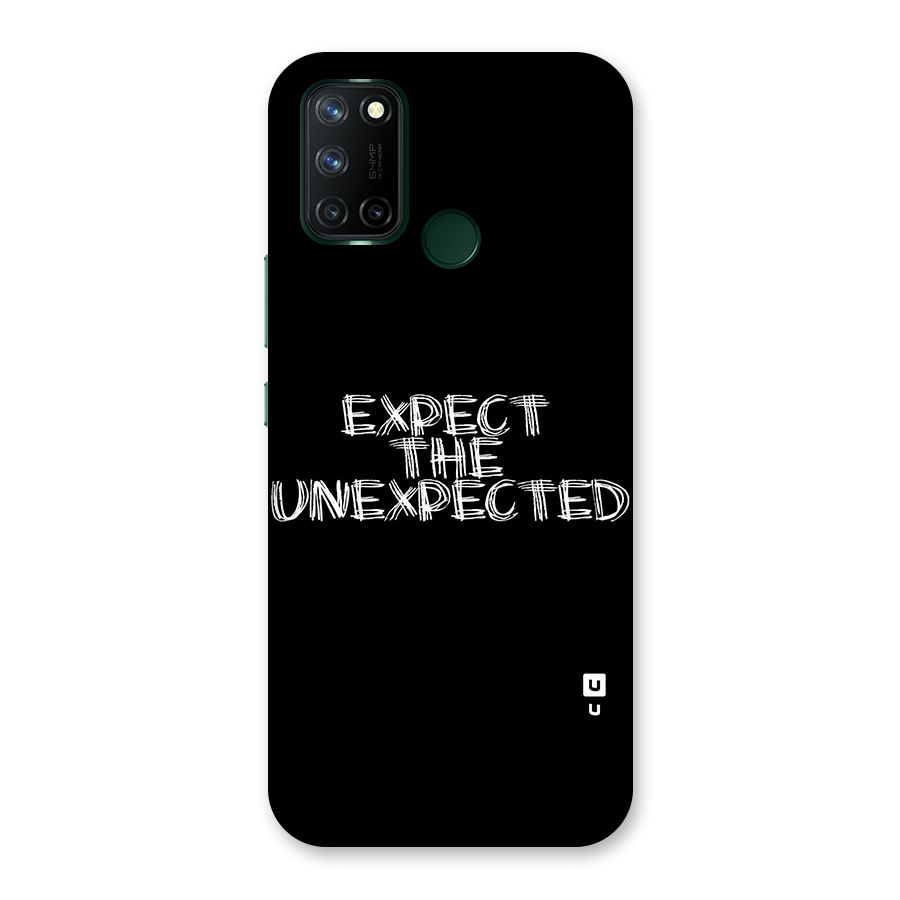 Expect The Unexpected Back Case for Realme 7i