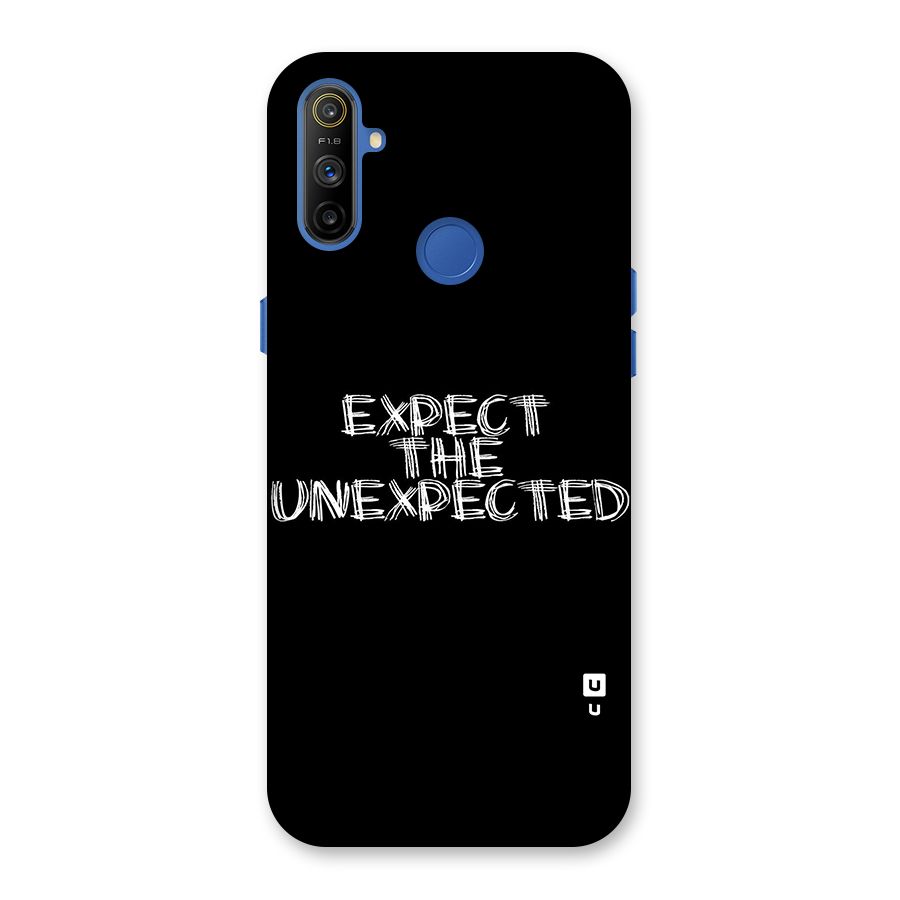Expect The Unexpected Back Case for Realme Narzo 10A