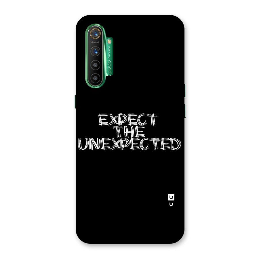 Expect The Unexpected Glass Back Case for Realme X2
