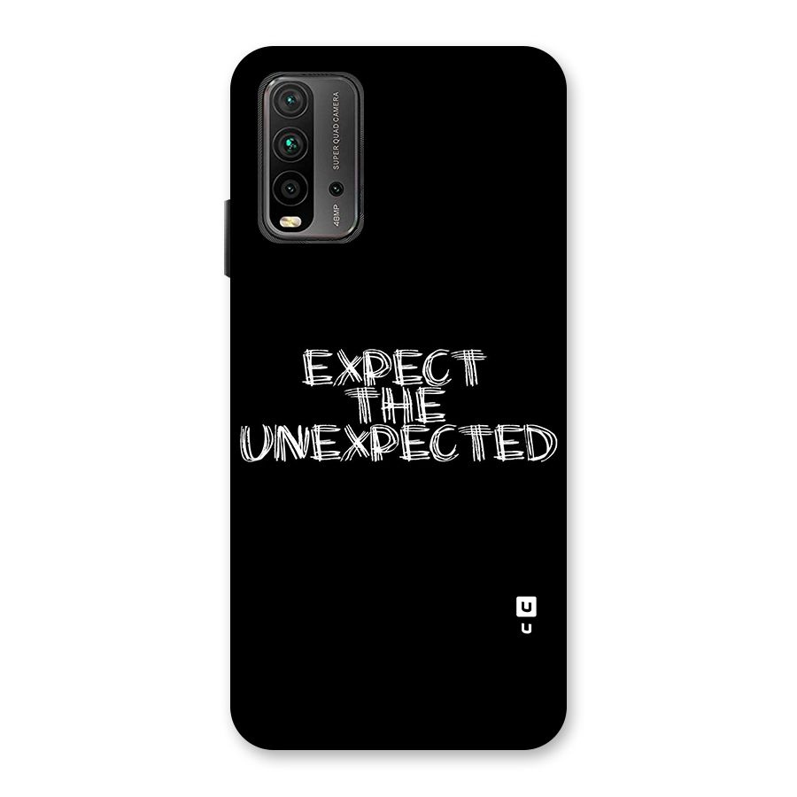 Expect The Unexpected Back Case for Redmi 9 Power
