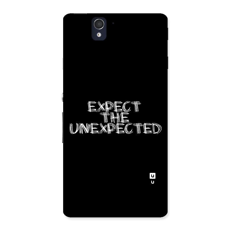 Expect The Unexpected Back Case for Sony Xperia Z