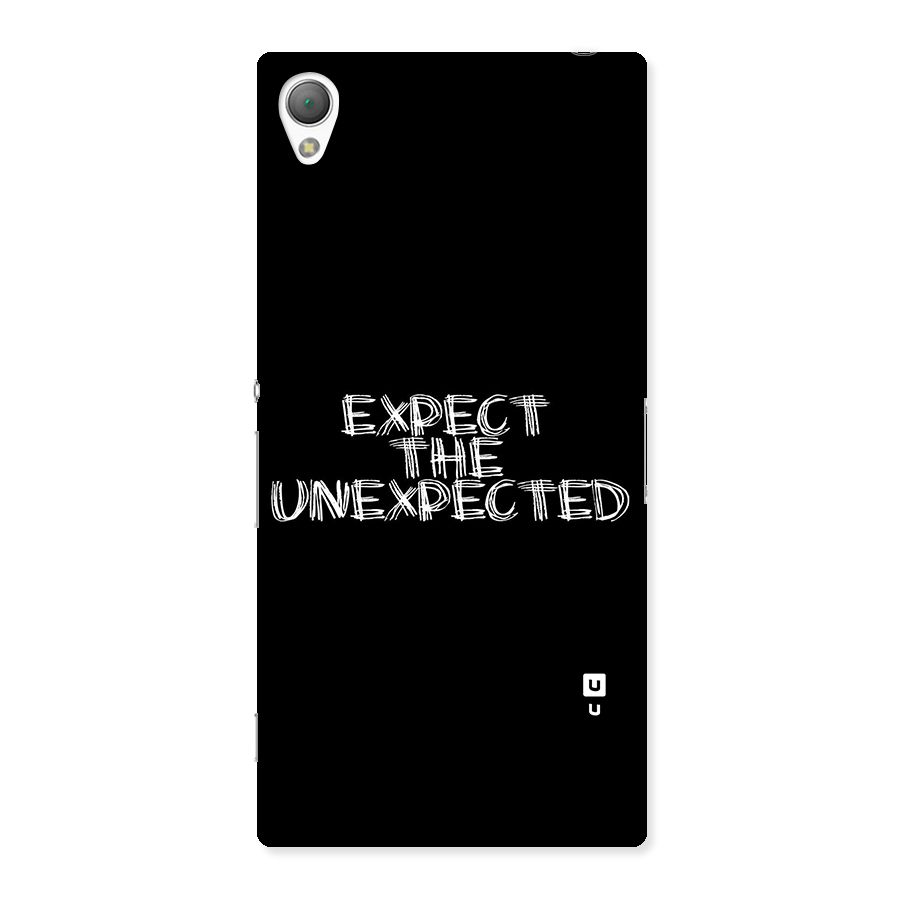 Expect The Unexpected Back Case for Sony Xperia Z3