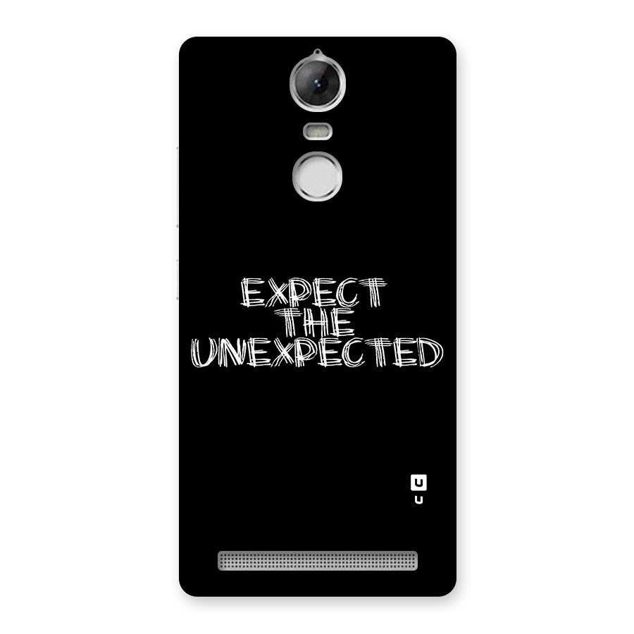Expect The Unexpected Back Case for Vibe K5 Note