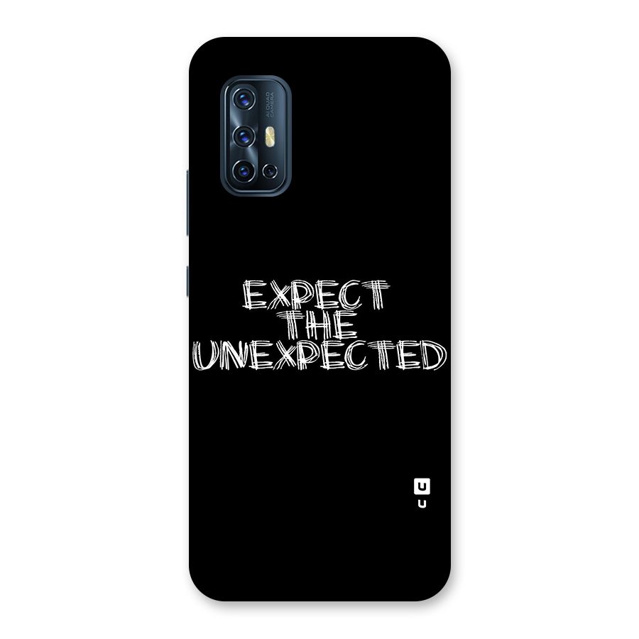 Expect The Unexpected Back Case for Vivo V17