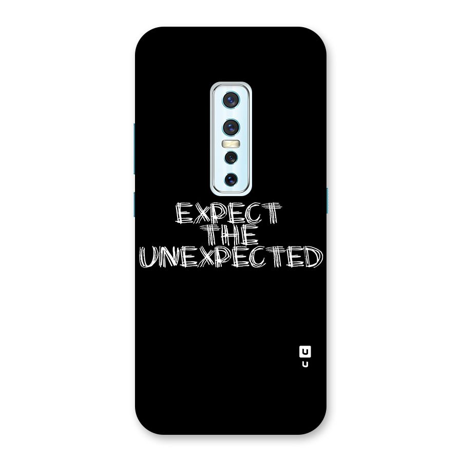 Expect The Unexpected Back Case for Vivo V17 Pro