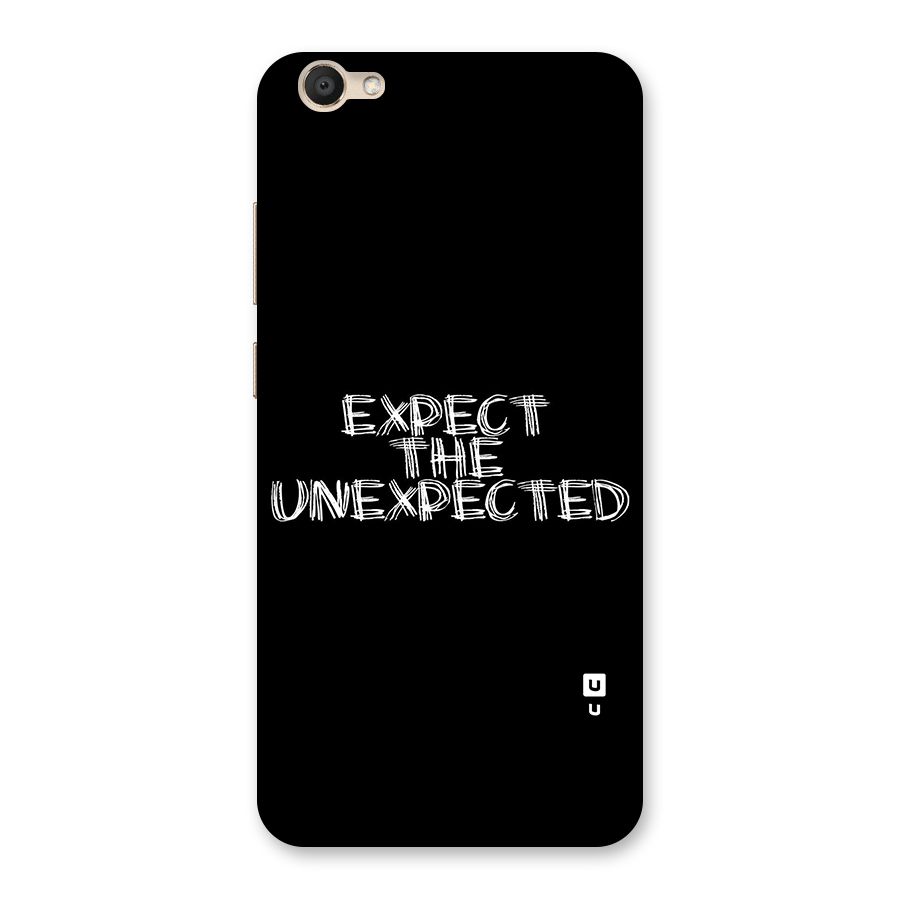 Expect The Unexpected Back Case for Vivo V5
