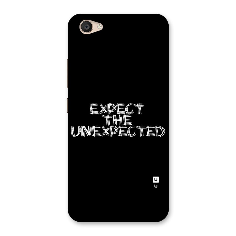 Expect The Unexpected Back Case for Vivo V5 Plus