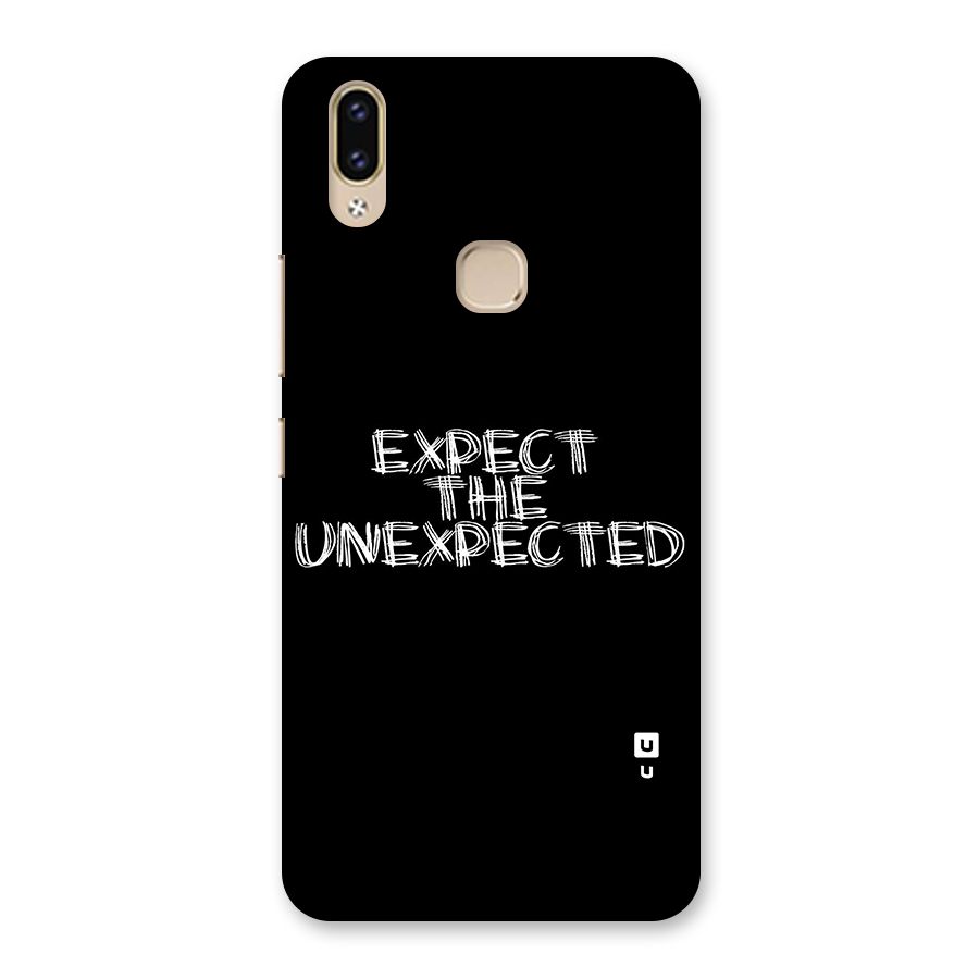 Expect The Unexpected Back Case for Vivo V9 Youth