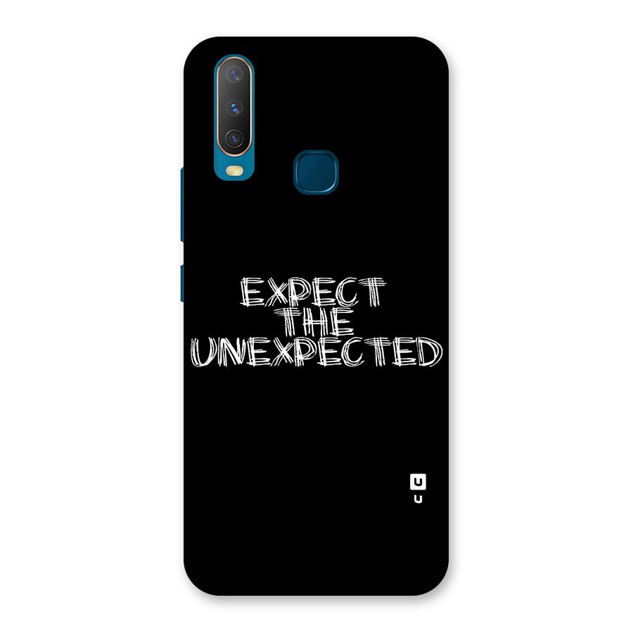 Expect The Unexpected Back Case for Vivo Y11