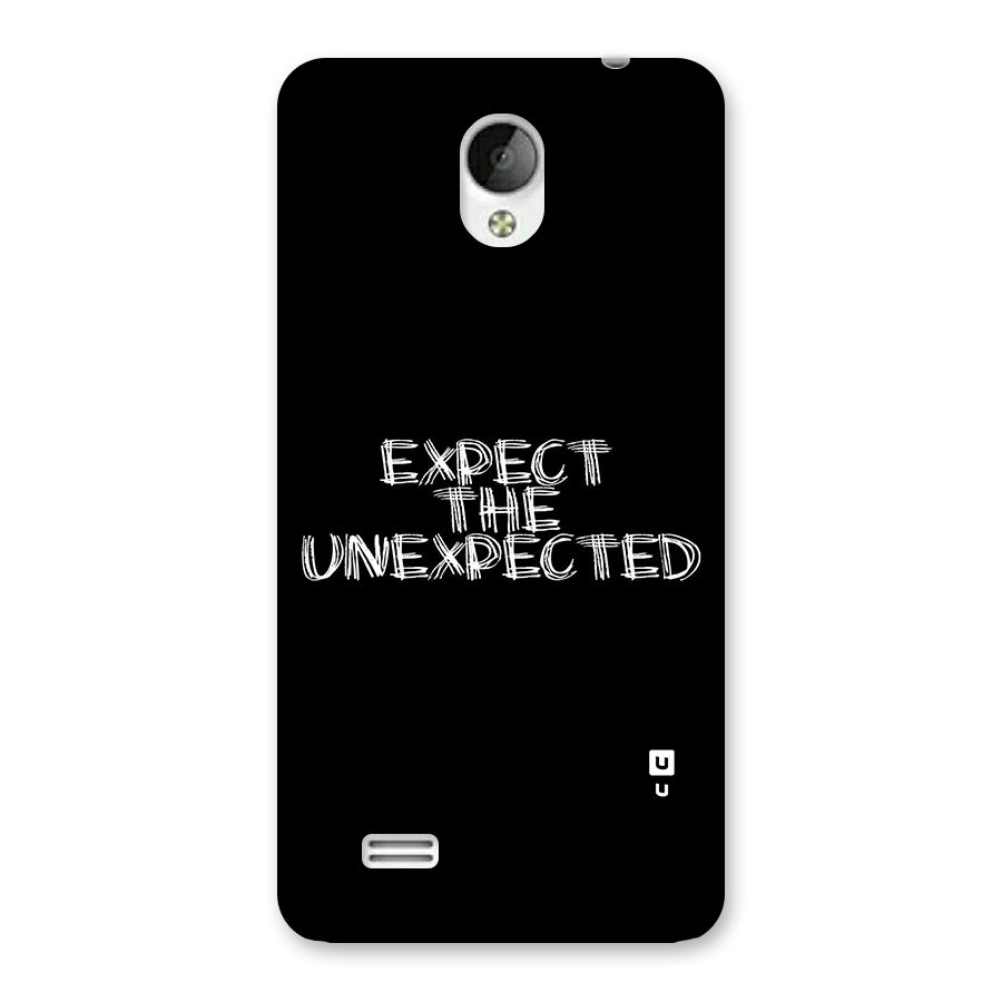 Expect The Unexpected Back Case for Vivo Y21