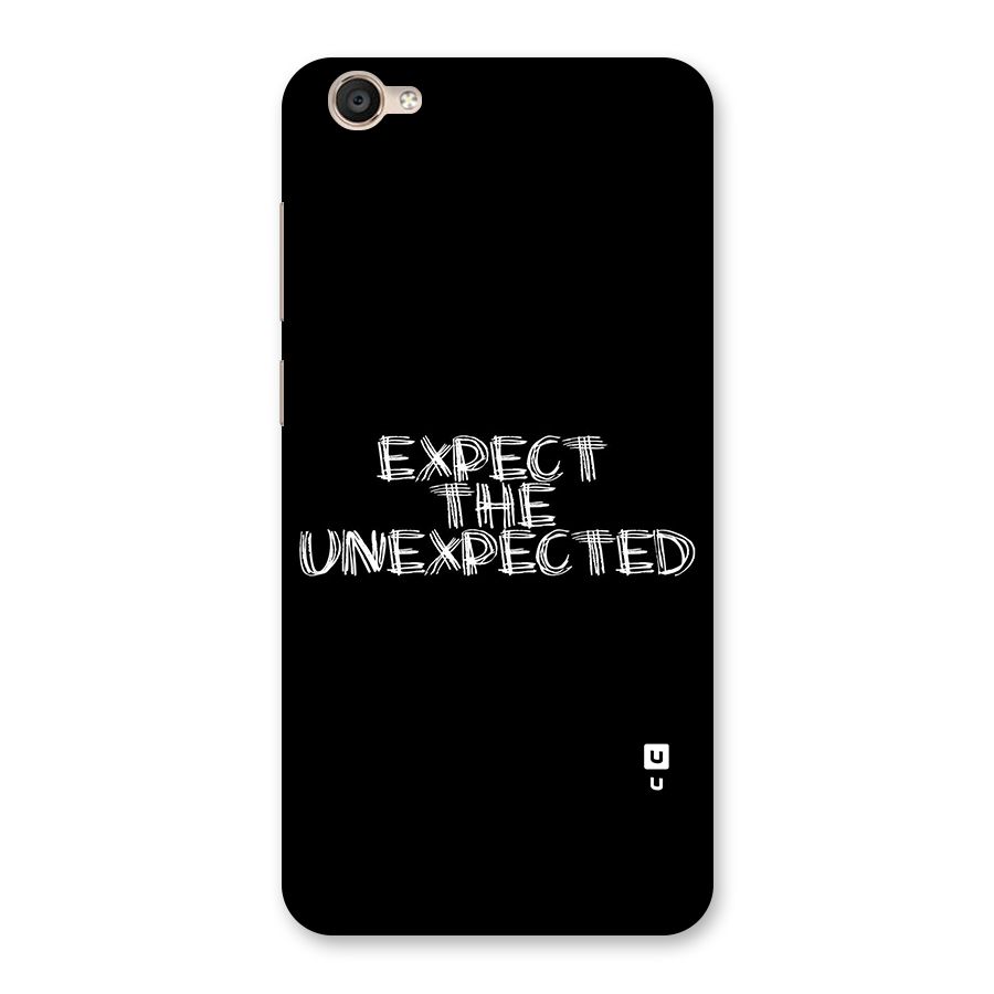Expect The Unexpected Back Case for Vivo Y55L