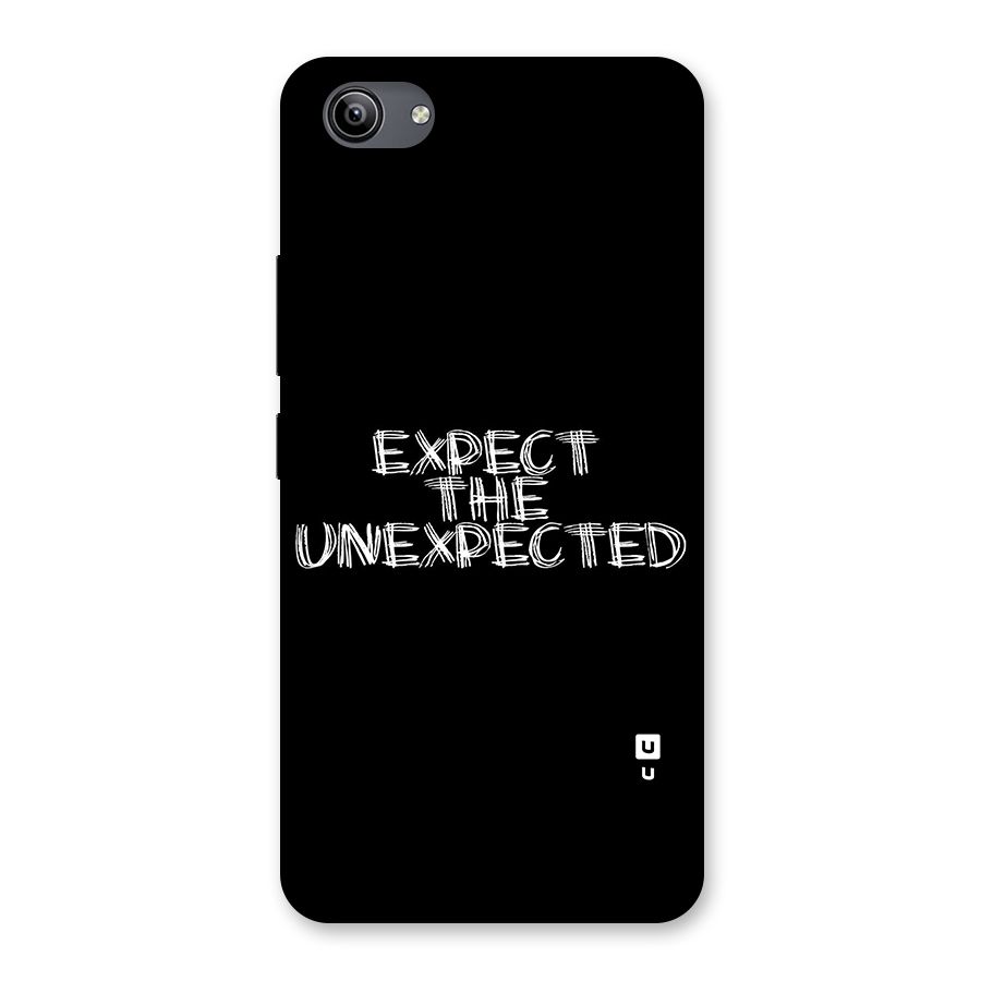 Expect The Unexpected Back Case for Vivo Y81i