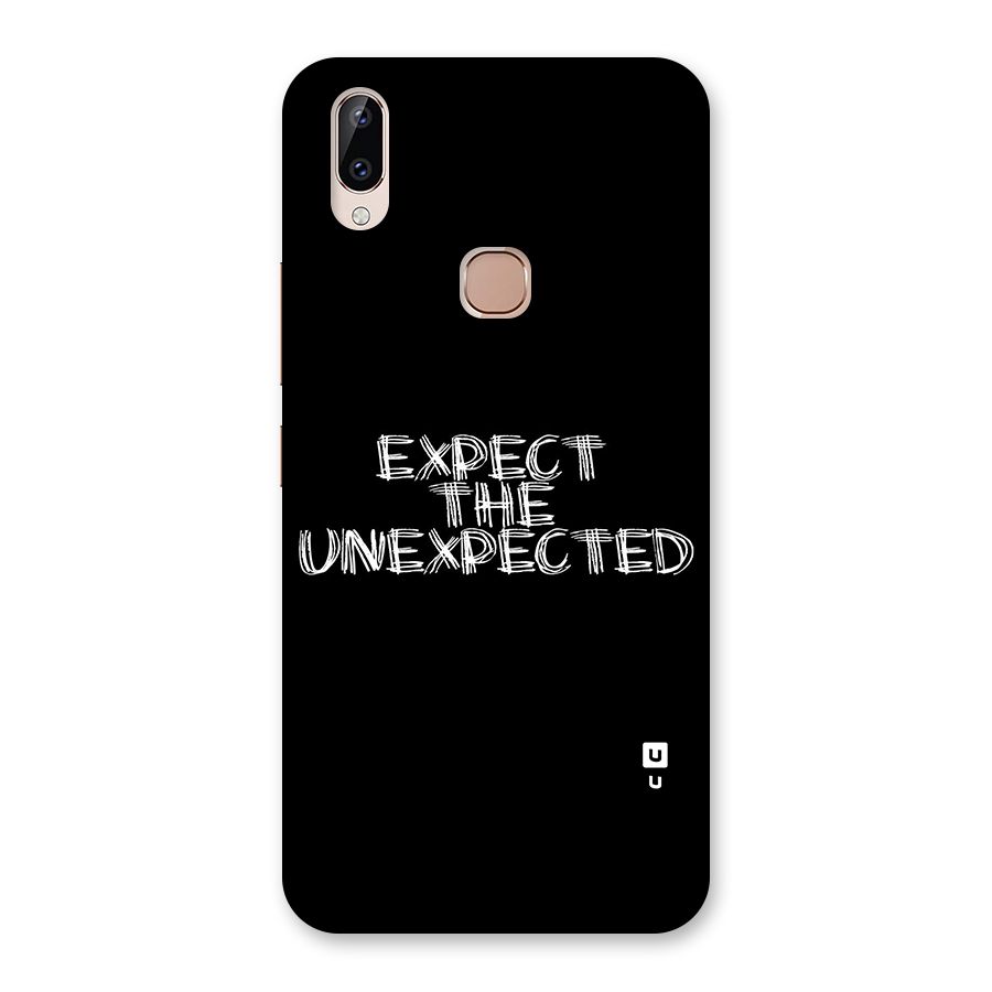 Expect The Unexpected Back Case for Vivo Y83 Pro