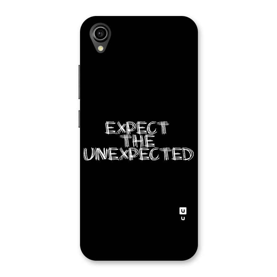 Expect The Unexpected Back Case for Vivo Y90