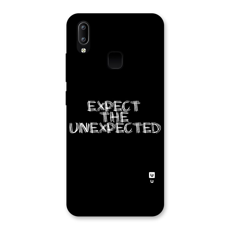 Expect The Unexpected Back Case for Vivo Y93