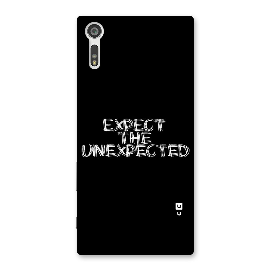 Expect The Unexpected Back Case for Xperia XZ