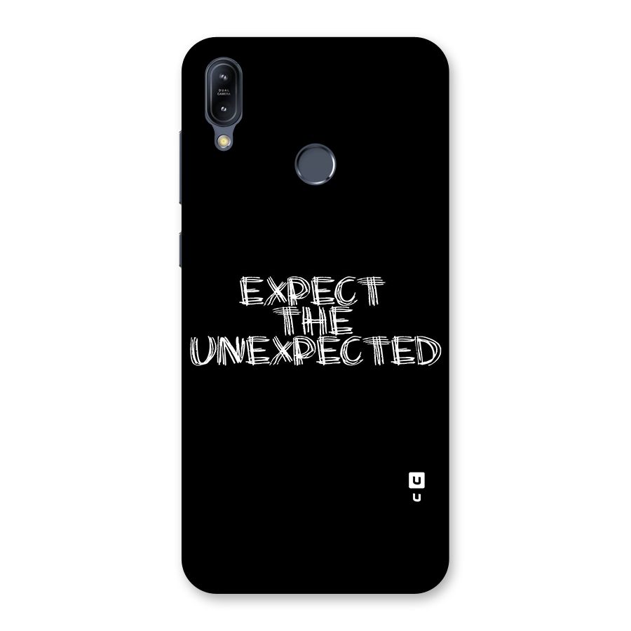 Expect The Unexpected Back Case for Zenfone Max M2