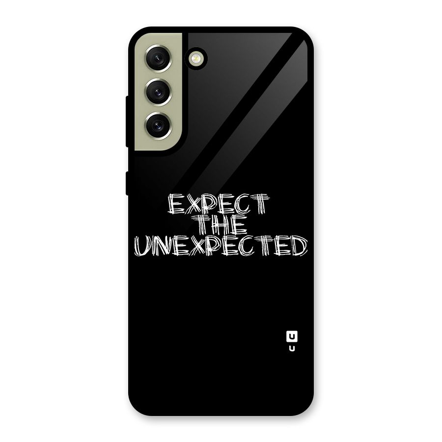 Expect The Unexpected Glass Back Case for Galaxy S21 FE 5G