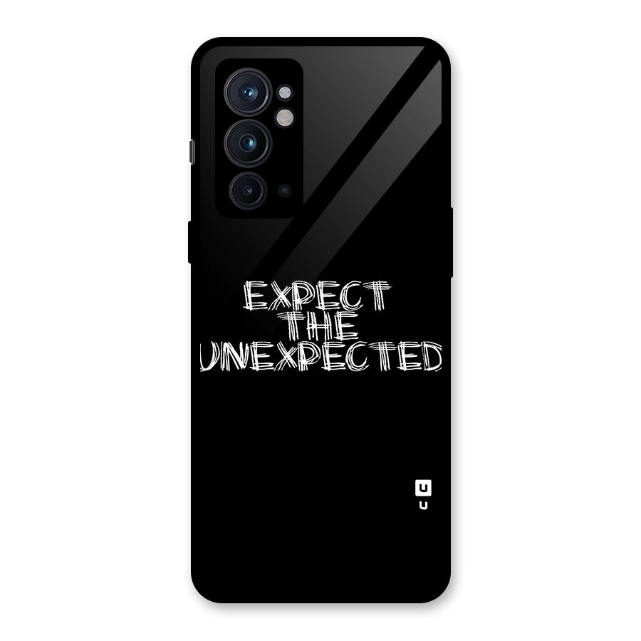 Expect The Unexpected Glass Back Case for OnePlus 9RT 5G
