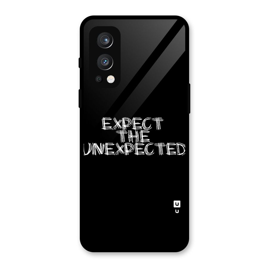Expect The Unexpected Glass Back Case for OnePlus Nord 2 5G
