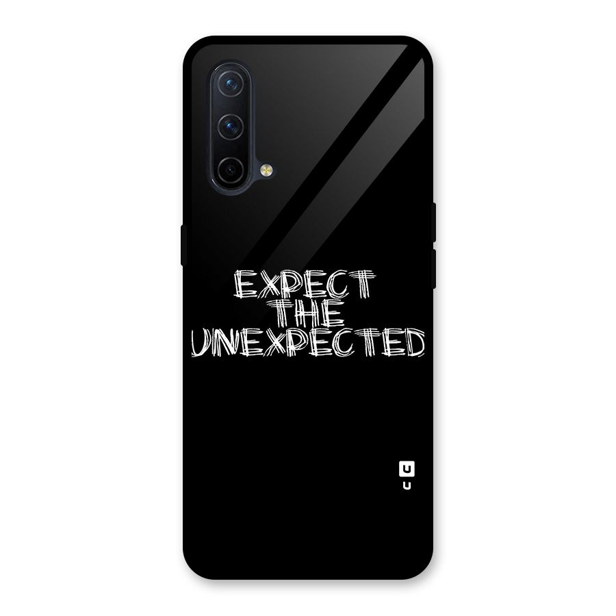 Expect The Unexpected Glass Back Case for OnePlus Nord CE 5G