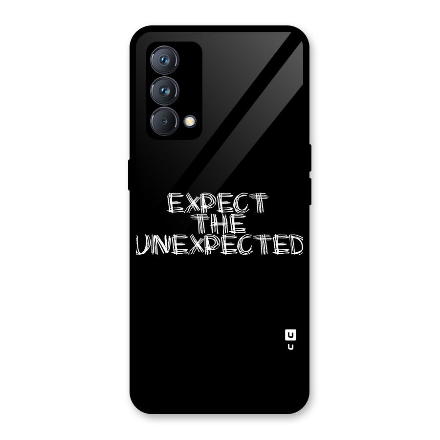 Expect The Unexpected Glass Back Case for Realme GT Master Edition
