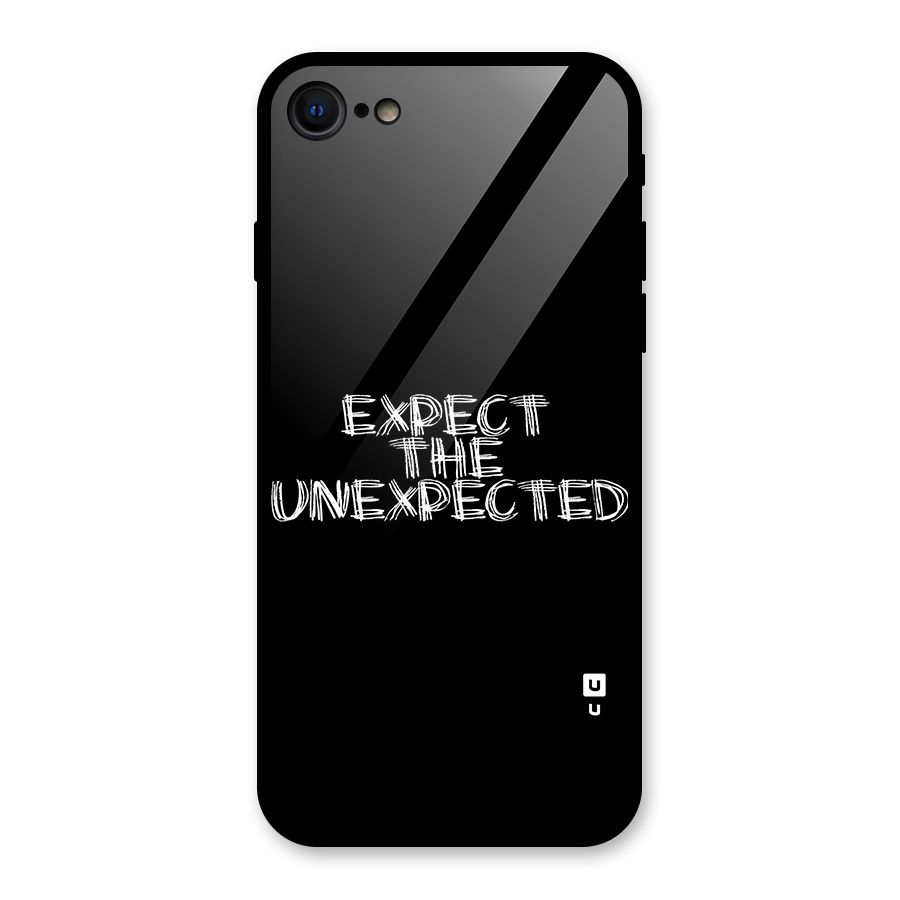 Expect The Unexpected Glass Back Case for iPhone 7