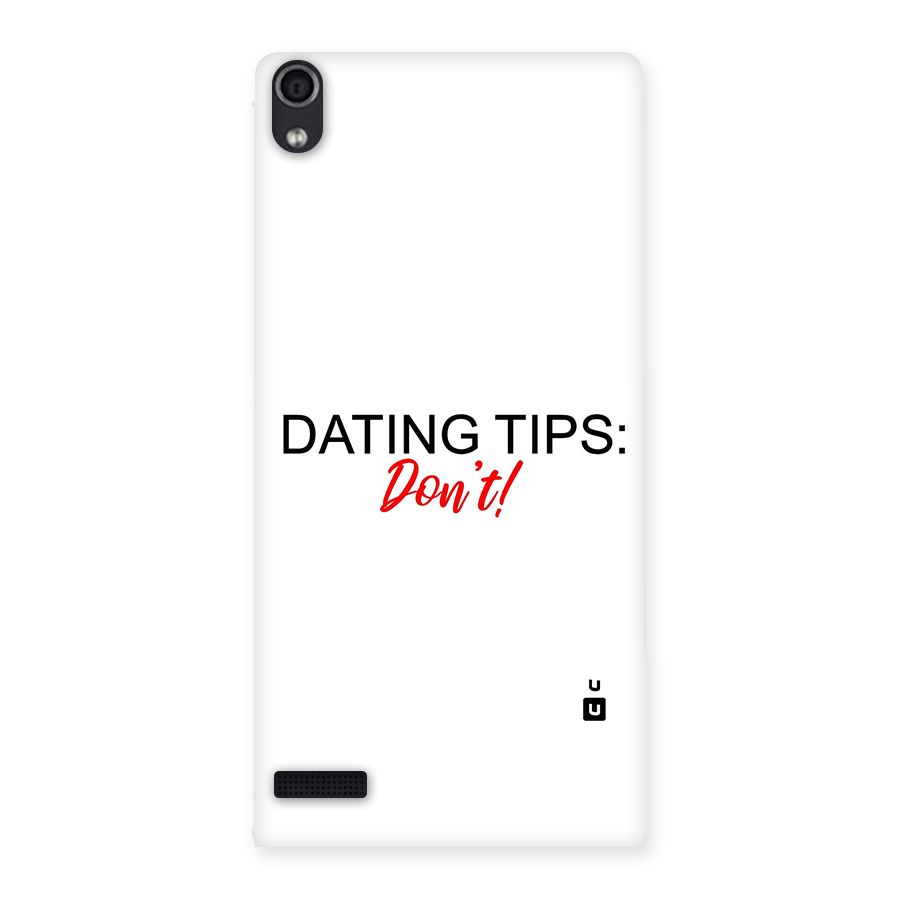 Expert Dating Tip Back Case for Ascend P6