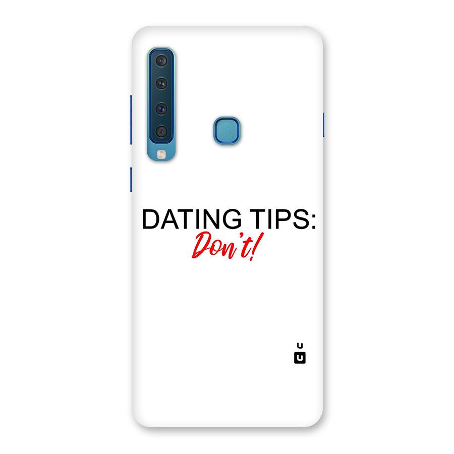 Expert Dating Tip Back Case for Galaxy A9 (2018)