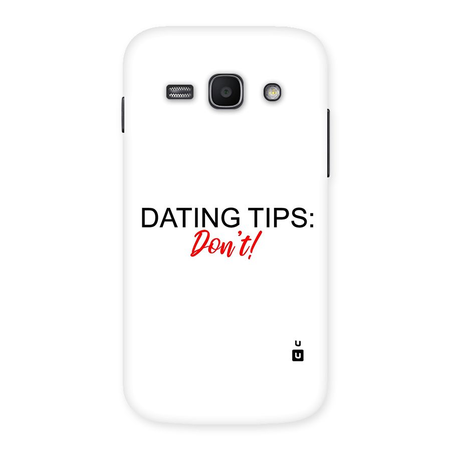 Expert Dating Tip Back Case for Galaxy Ace 3