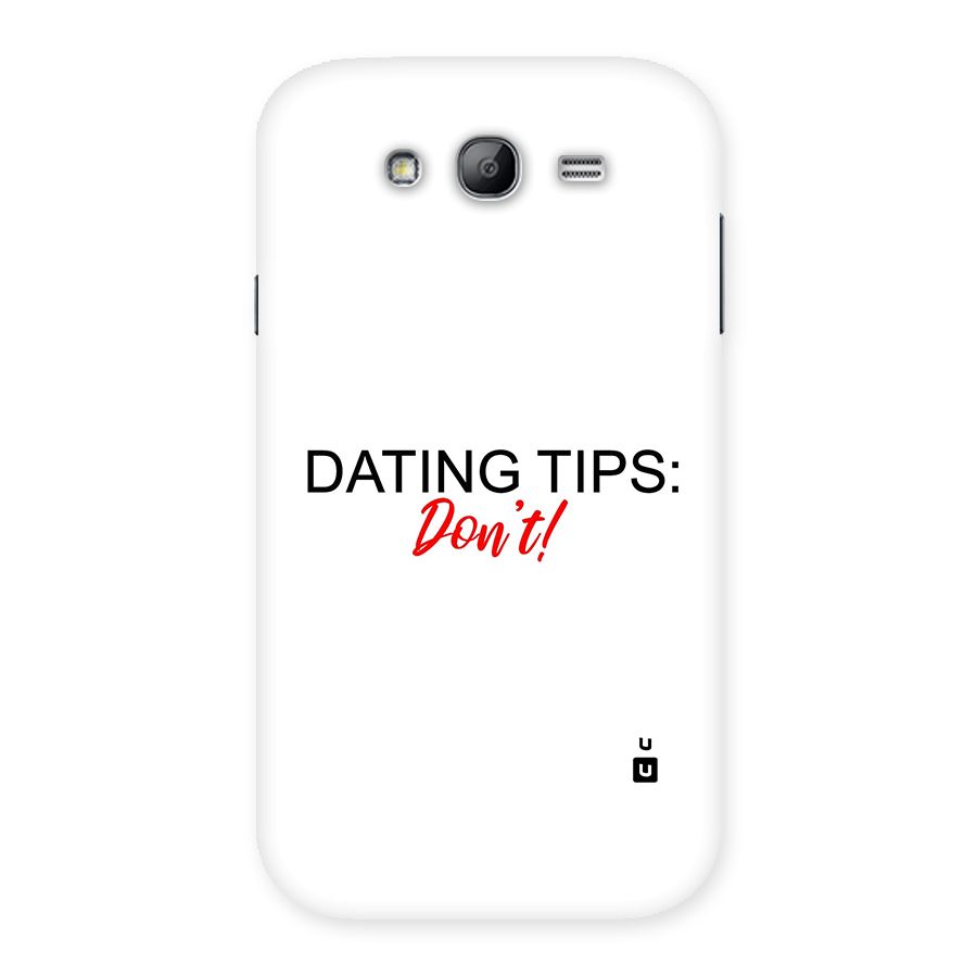 Expert Dating Tip Back Case for Galaxy Grand
