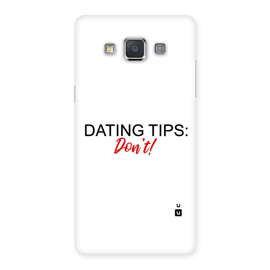 Expert Dating Tip Back Case for Galaxy Grand Max