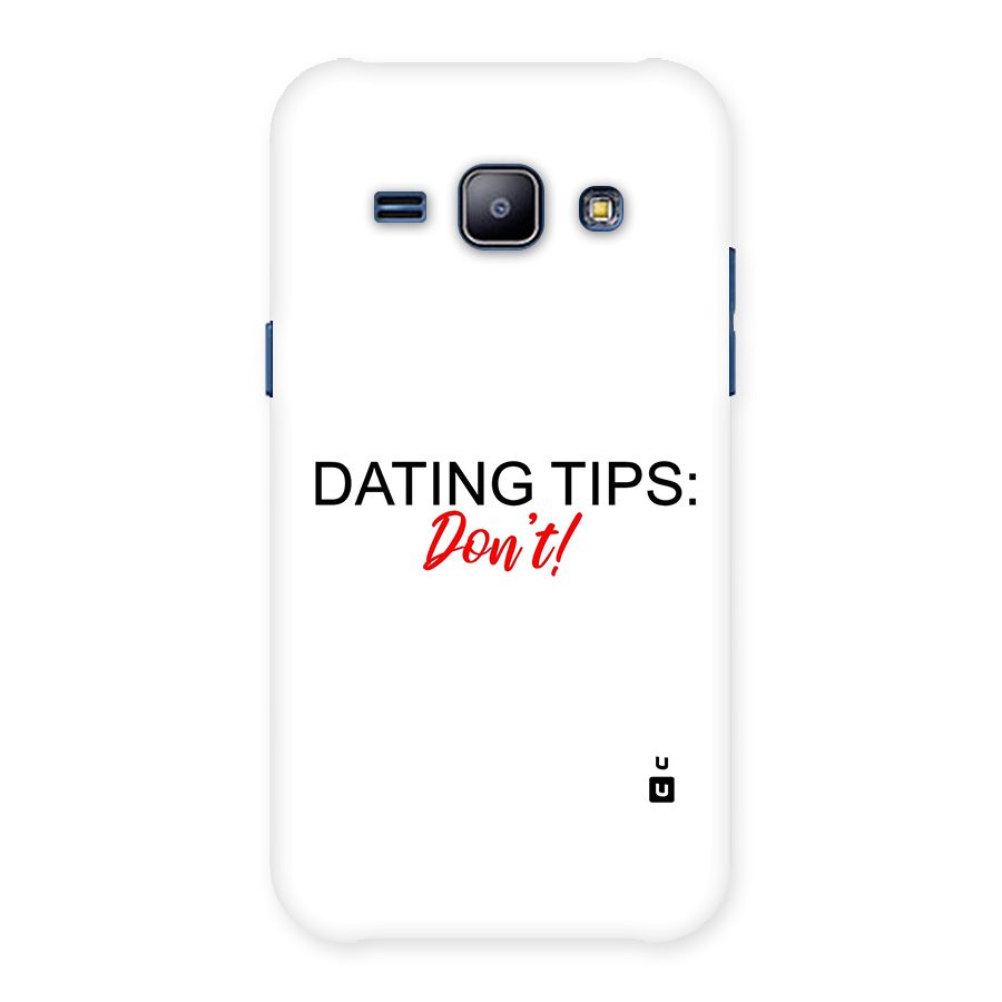 Expert Dating Tip Back Case for Galaxy J1