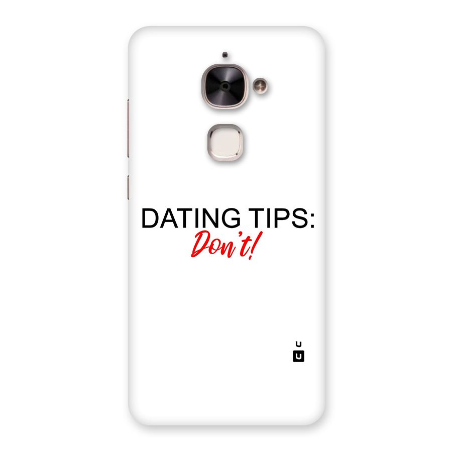 Expert Dating Tip Back Case for Le 2