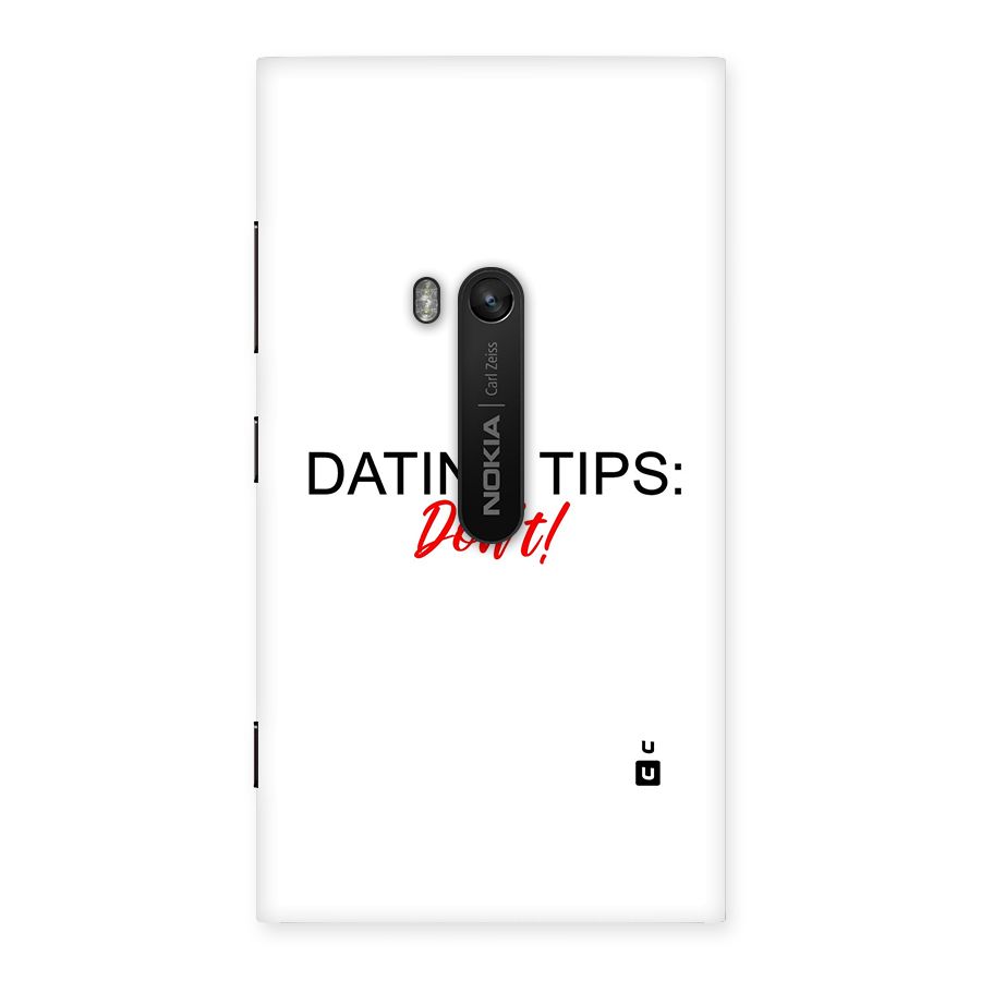 Expert Dating Tip Back Case for Lumia 920