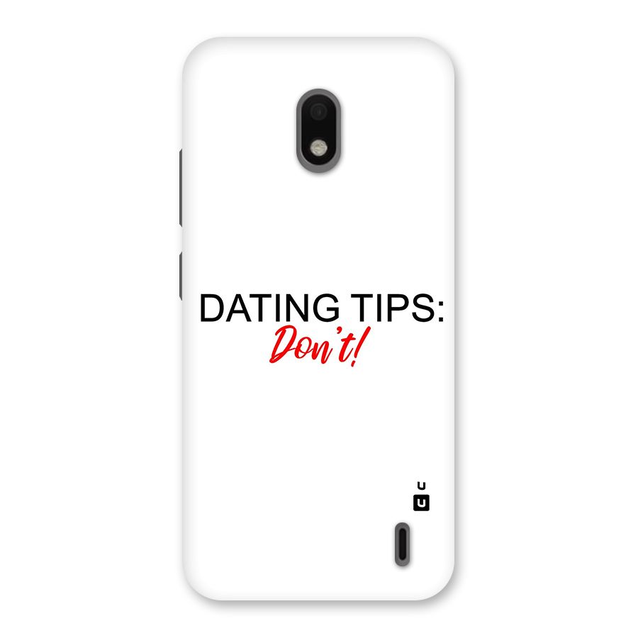 Expert Dating Tip Back Case for Nokia 2.2