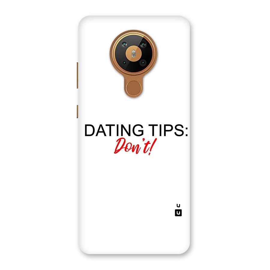 Expert Dating Tip Back Case for Nokia 5.3