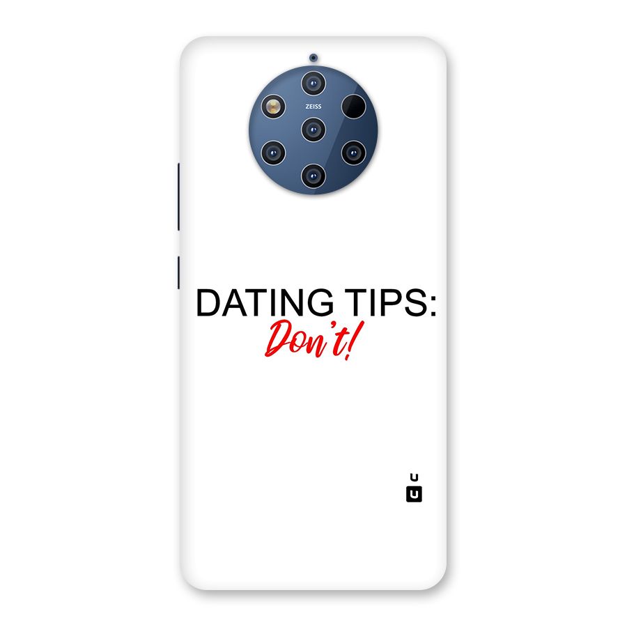 Expert Dating Tip Back Case for Nokia 9 PureView