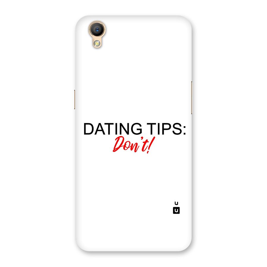 Expert Dating Tip Back Case for Oppo A37