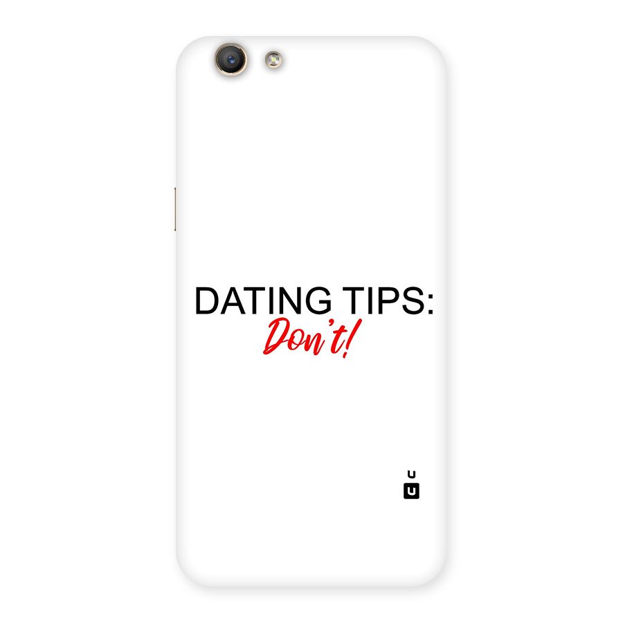 Expert Dating Tip Back Case for Oppo A59