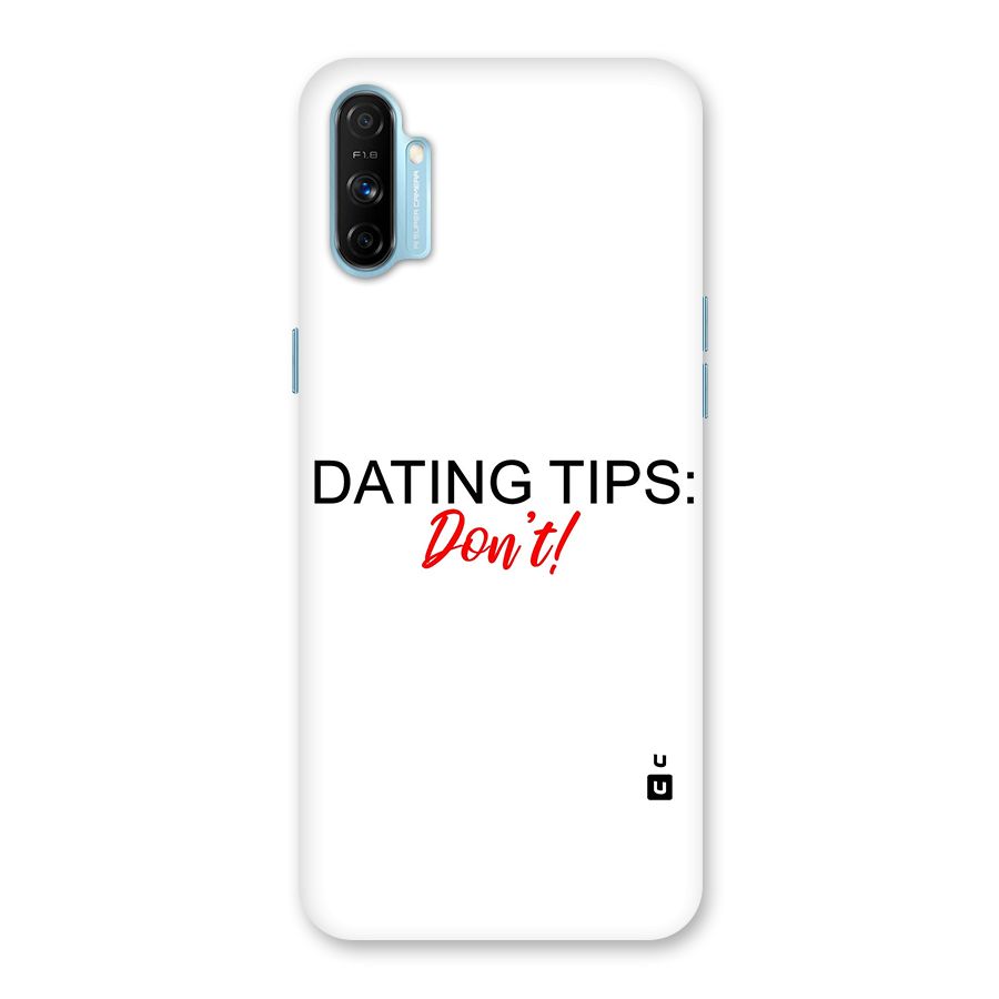 Expert Dating Tip Back Case for Realme Narzo 20A