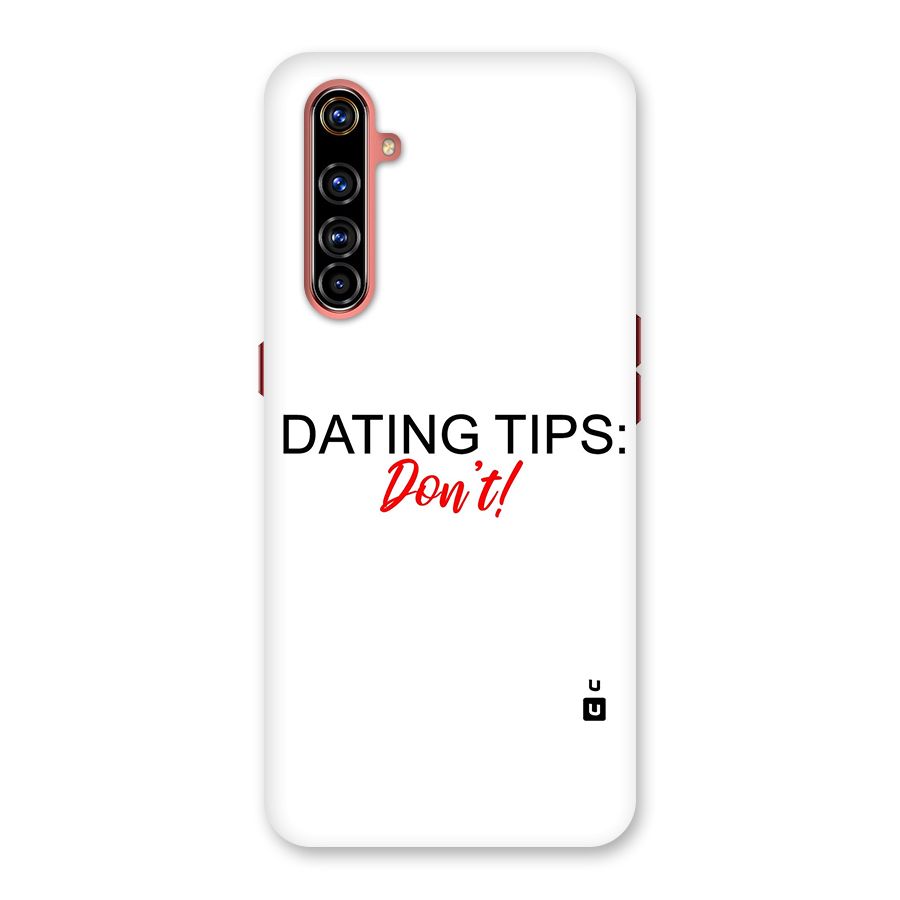 Expert Dating Tip Back Case for Realme X50 Pro
