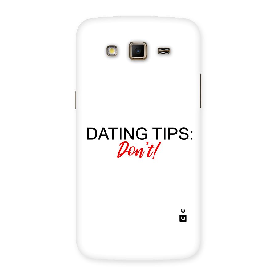 Expert Dating Tip Back Case for Samsung Galaxy Grand 2